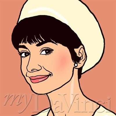 Audrey Hepburn Pop Art III Print - myDaVinci